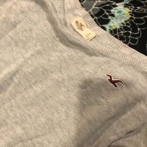 Gray Hollister Sweater